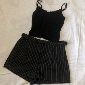 ✨NWT Forever 21 Stripped Shorts✨